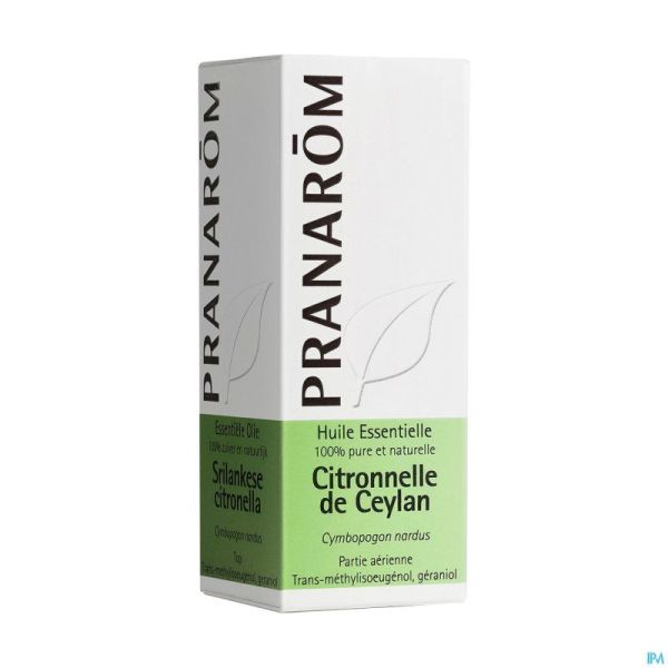 Citronnelle Ceylan Hle Ess 10Ml Pranarom