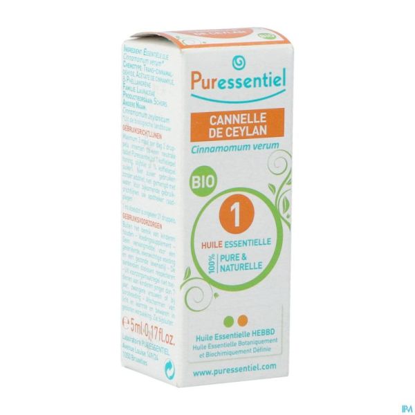 Puressentiel He Canelle Ceyl.bio Expert Hle Ess5Ml