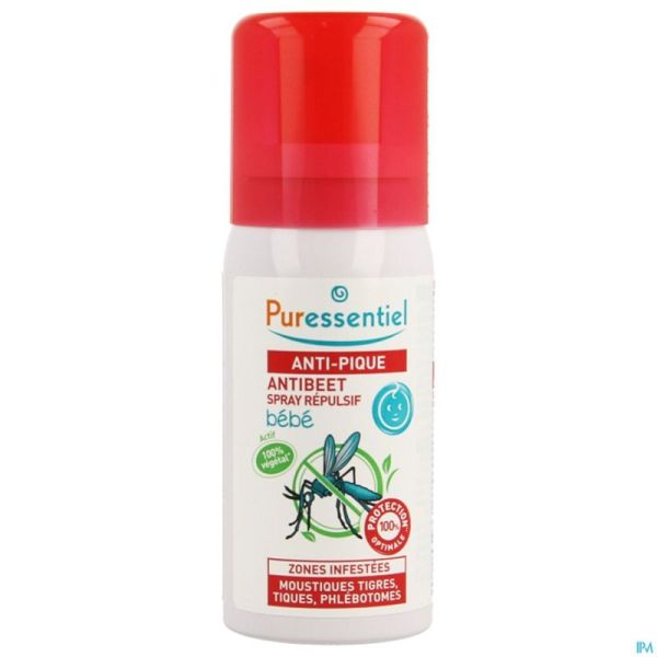 Puressentiel Anti-Pique Spray Repulsif Bebe 60Ml