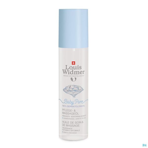 Widmer Baby Pure Huile Soin Massage Fl 150Ml