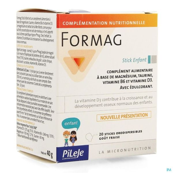 Formag Enfant Stick 20 Rempl.3320025