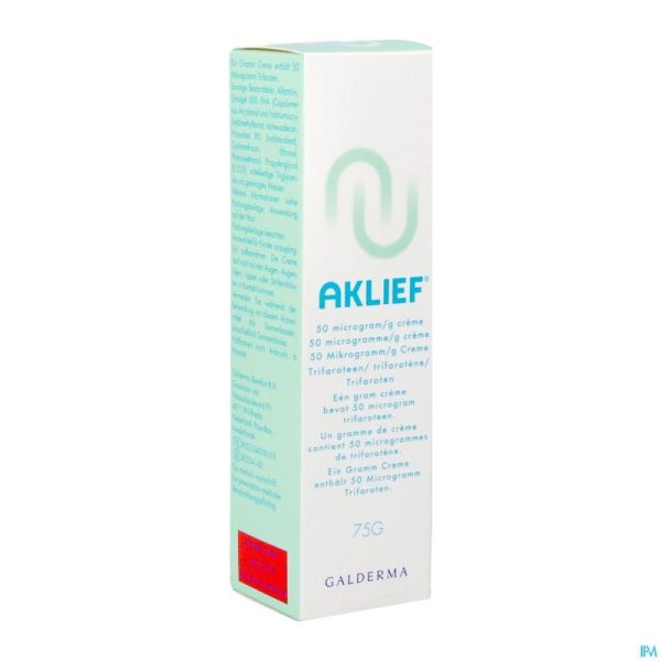 AKLIEF 50MCG/G CREME 75G