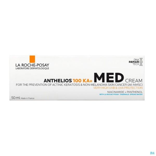 Lrp anthelios 100ka+ med cr tube 50ml
