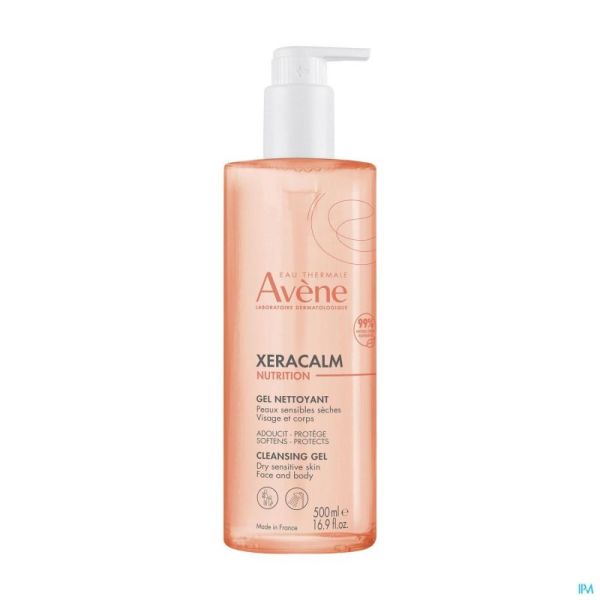 AVENE XERACALM NUTRITION GEL NETTOYANT 500ML