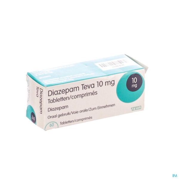 Diazepam Teva Comp 60X10Mg
