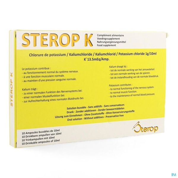 Sterop K Amp 10x10ml