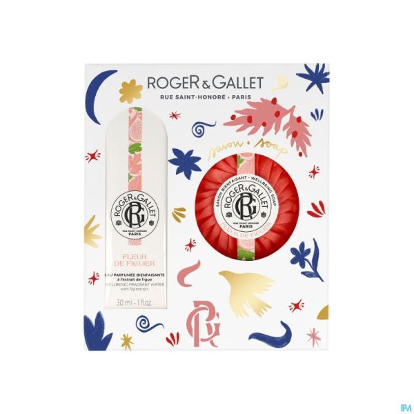 Roger&gallet Set Noel Fleur Fig. 30ml+savon 100g