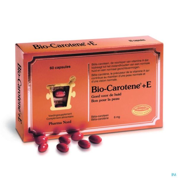 Bio-carotene + e caps 60