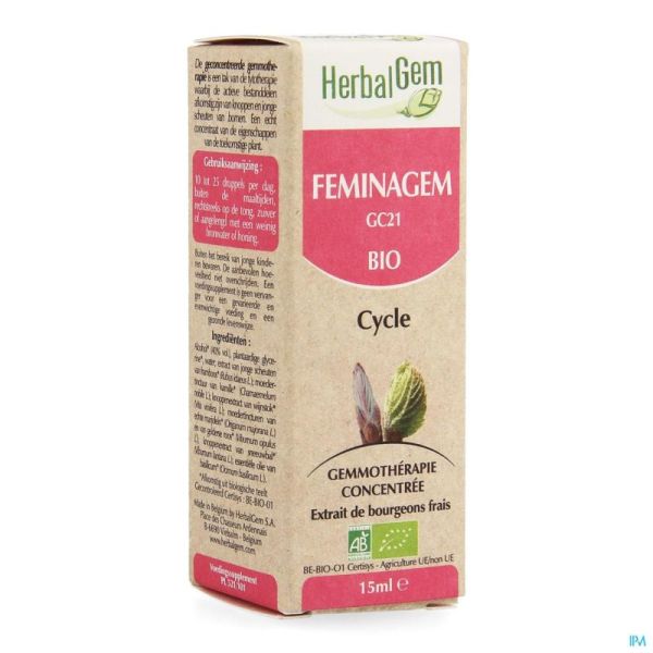 Herbalgem Feminagem Complexe Cycle Bio 15Ml