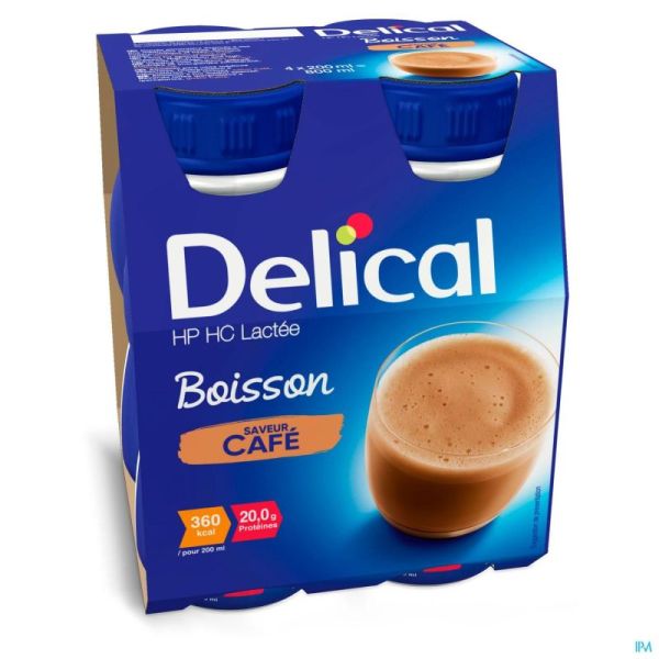 Delical Hphc 360 Cafe 4X200Ml