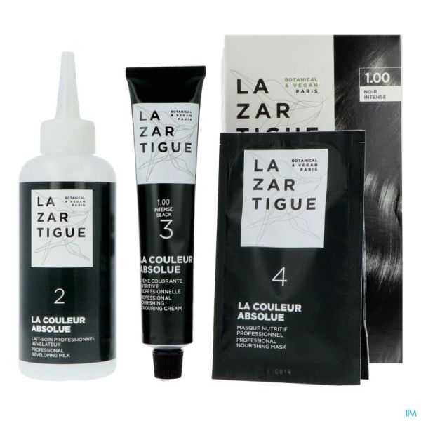 Lazartigue Couleur Absolue 1.00 Noir Intense