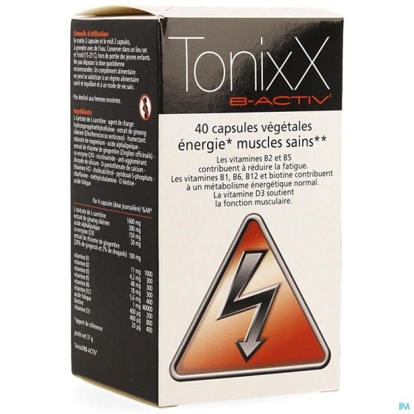 Tonixx B-activ Tabl 40 Nf