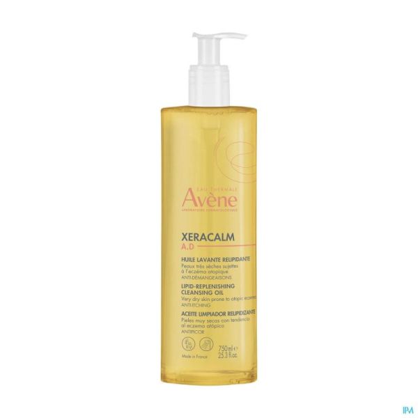 AVENE XERACALM A.D. HUILE LAV.RELIPIDANTE 750ML