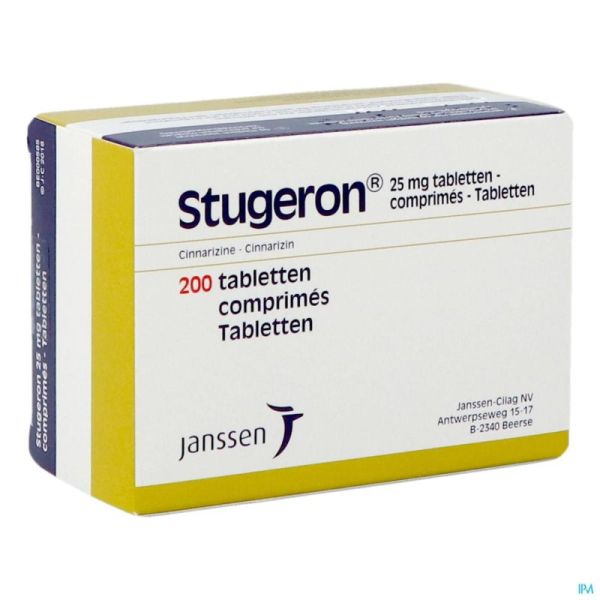 Stugeron Comp 200 X 25mg