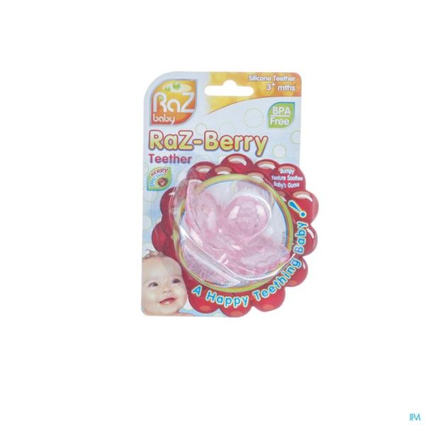 Raz Baby Anneau Dentition Razberry Pink