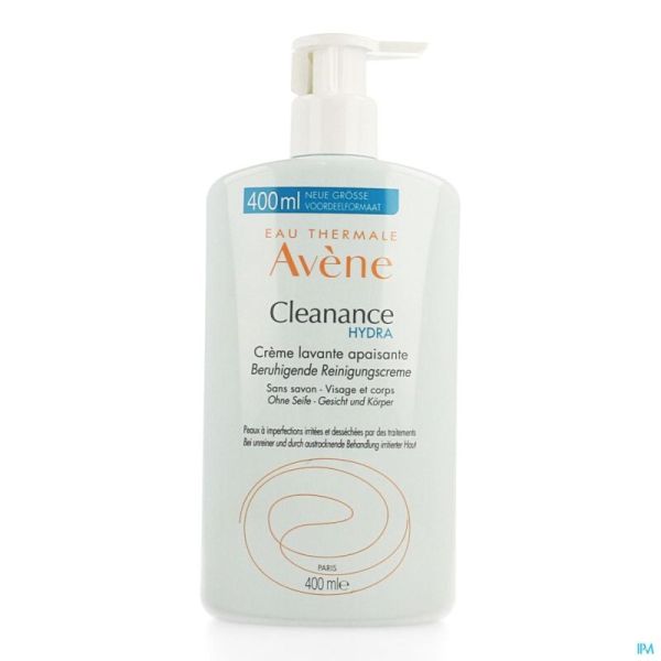 Avene Cleanance Hydra Cr Lavante Apaisante 400Ml