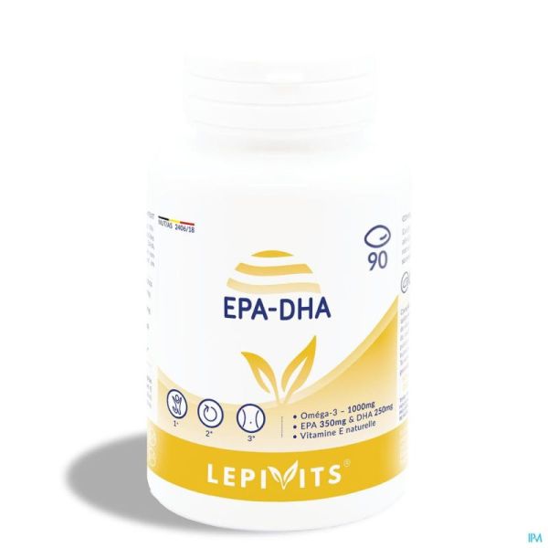 Lepivits Epa/dha+ Forte Caps 90