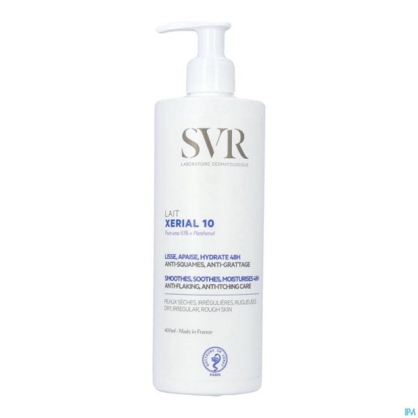 Xerial 10 Lait Corps Fl Pompe 400Ml Nf