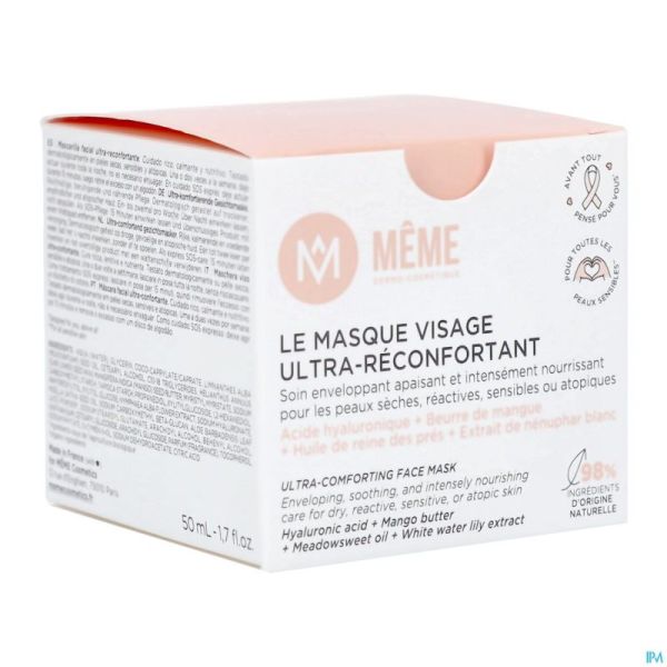 MEME MASQUE VISAGE ULTRA RECONFORTANT POT 50ML