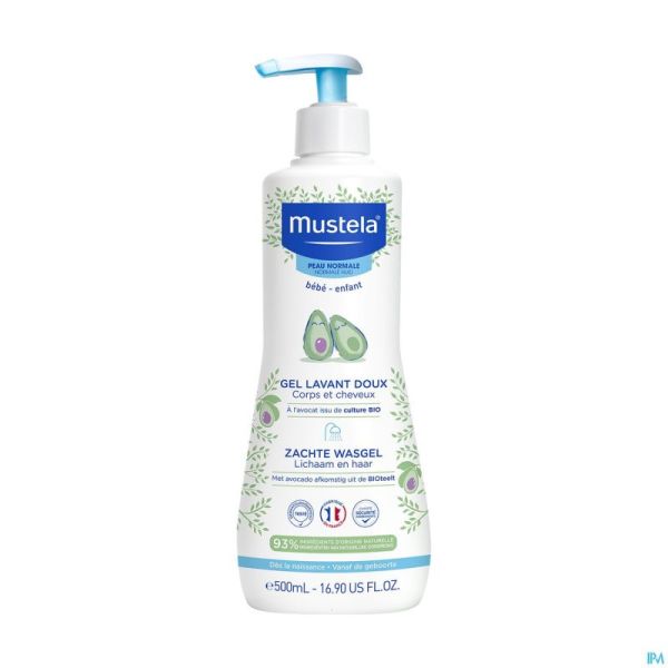 Mustela Pn Gel Lavant Doux 500Ml