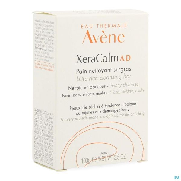 Avene Xeracalm A.d. Wasstuk Overvet 100g