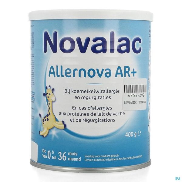 Novalac Allernova Ar+ 0-36M Pdr 400G