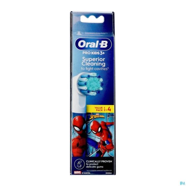 Oral-b Refill Kids Spiderman 4