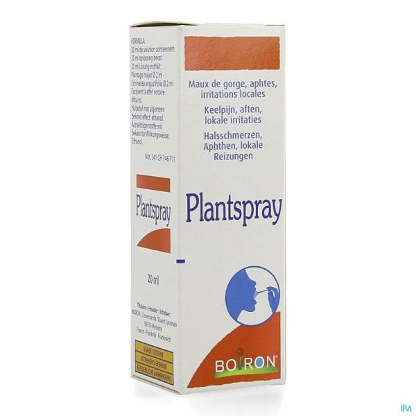 Plantspray Spray 20Ml Boiron