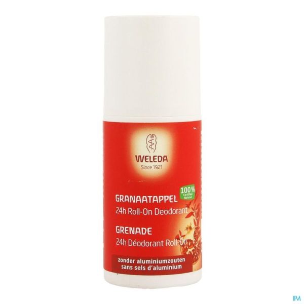 Weleda deodorant grenade 24h roll-on 50ml