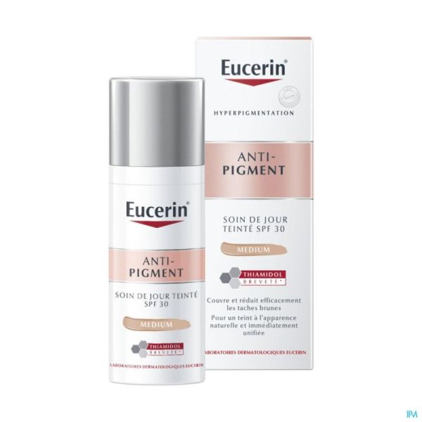 Eucerin A/pigment Dagcreme Tinted Ip30 Medium 50ml