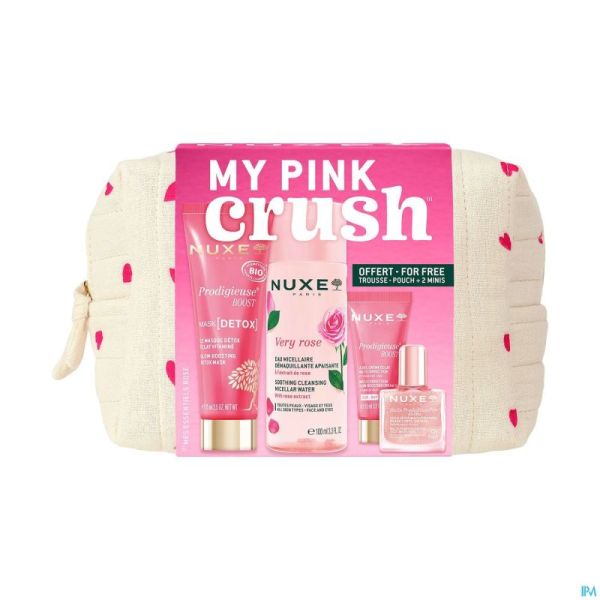 Nuxe Trousse Pink Crush CŒurs 4 Prod. 2025