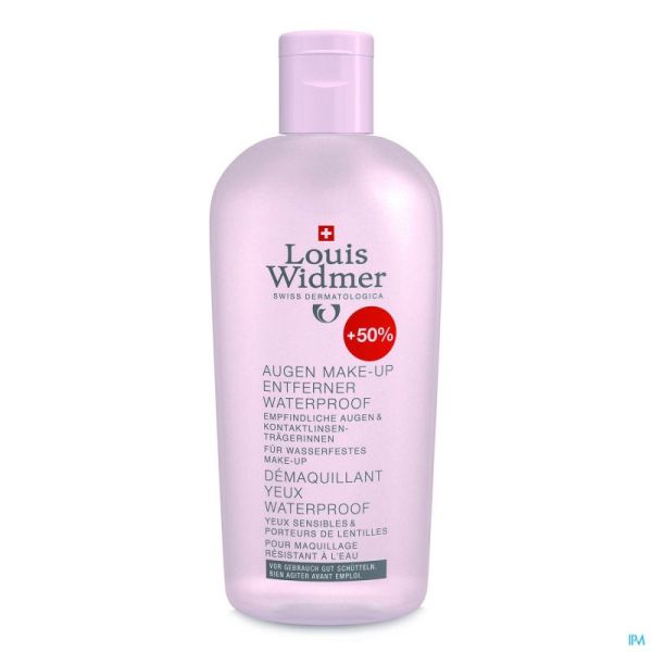 Widmer Oogmake-up Reiniger Spec. Wtp N/parf 150ml
