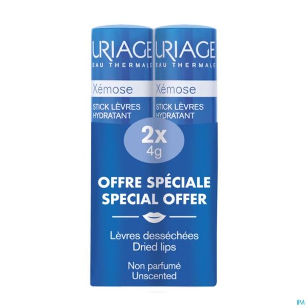 Uriage Xemose Stick Lippen 2x4g