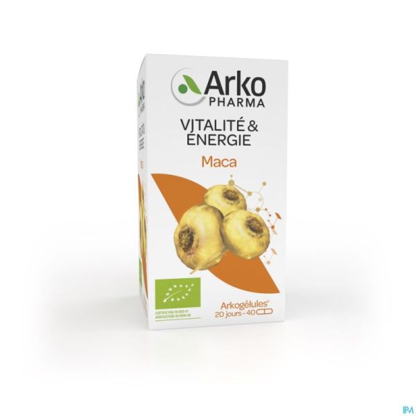 Arkogelules Maca Bio Caps 40