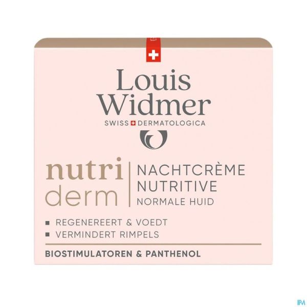 Widmer Nutriderm Nachtcrème Nutritive 50ml