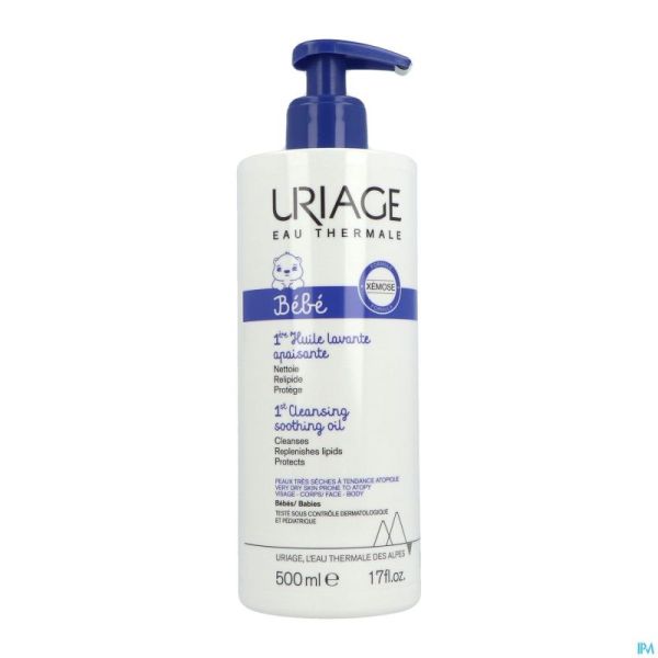 Uriage Bb 1Ere Huile Lavante Apaisante 500Ml