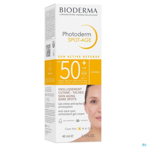 Bioderma Photoderm Spot Age Spf50+ Tube 40ml Nf