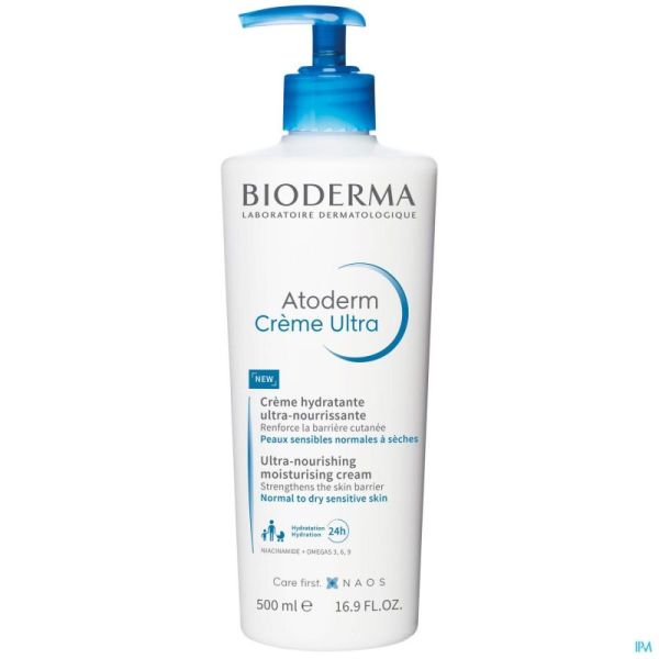 Bioderma Atoderm Creme Ultra Fl 500ml