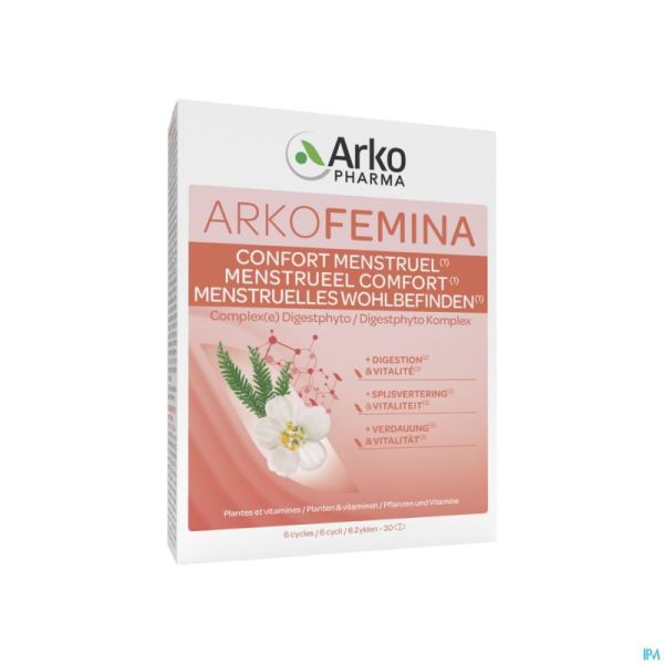 ARKOFEMINA CONFORT MENSTRUEL COMP 30