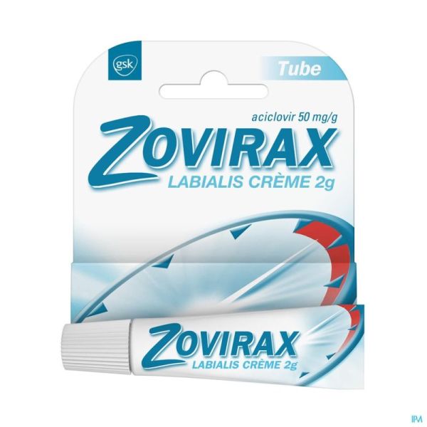 Zovirax Labialis Tube Creme 2G