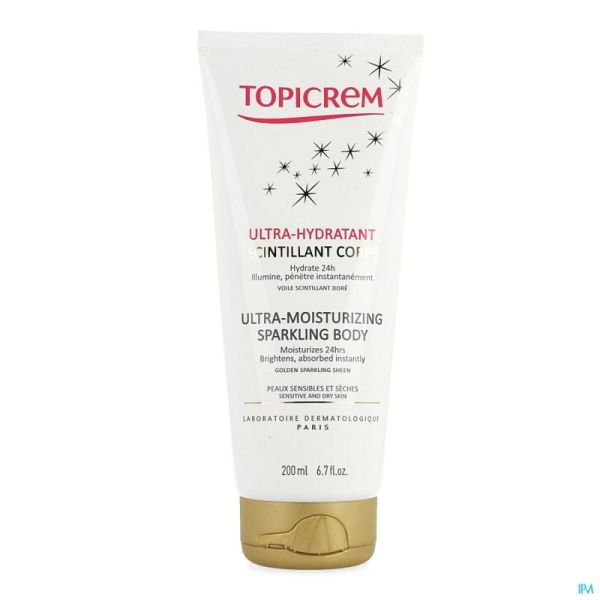 Topicrem Um Ultra Hydra Schitter. Lichaam 200ml