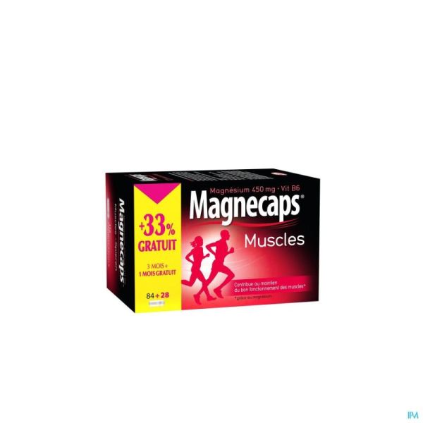 Magnecaps Spieren Caps 84+28 Promopack