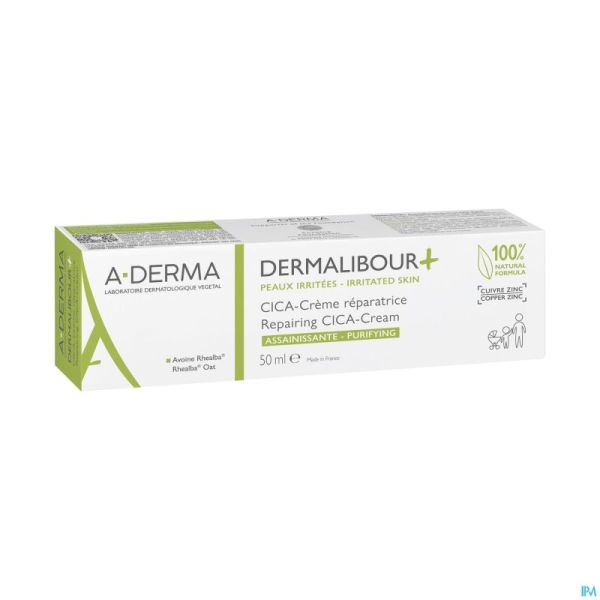 Aderma Dermalibour+ Cicacreme Reparatrice 50Ml