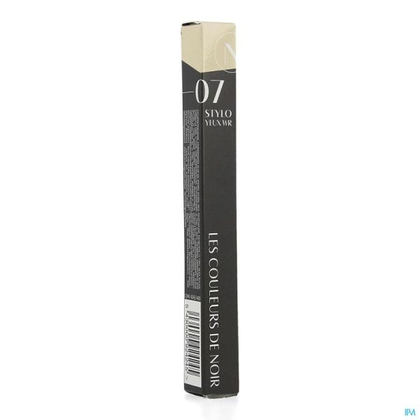 Les couleurs de noir stylo yeux wr 07 bord. 0,35g