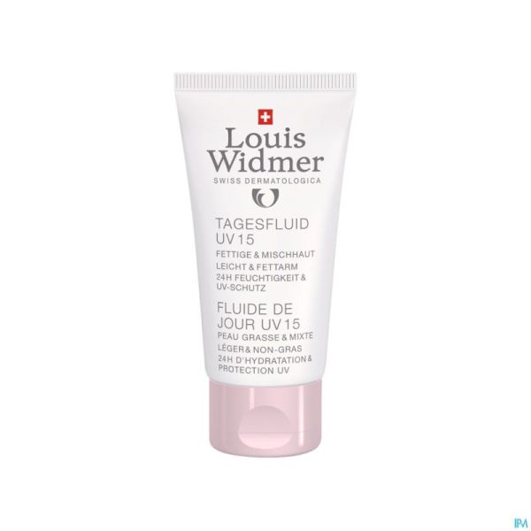 Widmer Fluide Jour Uv15 N/parf Tube 50ml