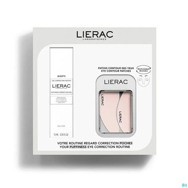 Lierac Coffret Diopti Poche 15ml+2 Patchs Silicone
