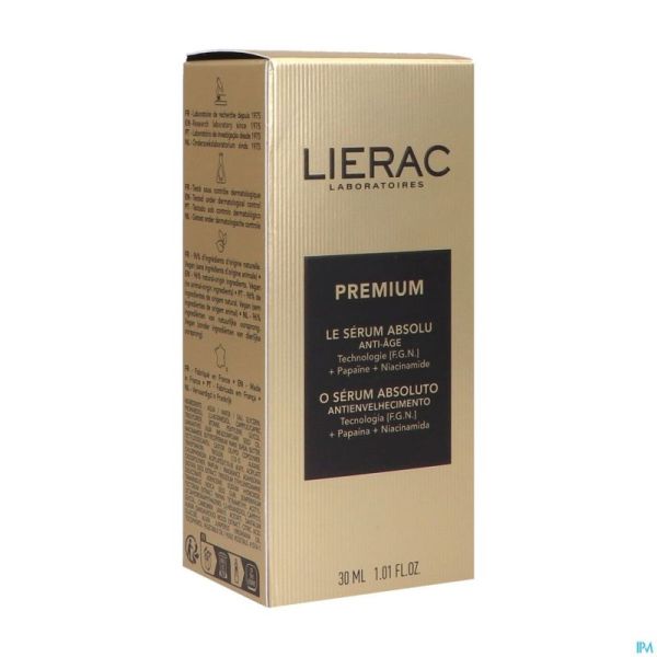 LIERAC PREMIUM SERUM ABSOLU A/AGE FL 30ML NF