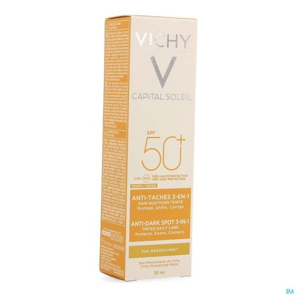 Vichy Cap Id Sol Ip50+ Cr A/Taches Teint 3In1 50Ml