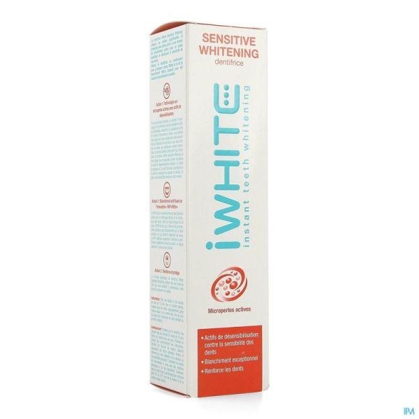 Iwhite Dentifrice Sensitive Whitening Tube 75ml