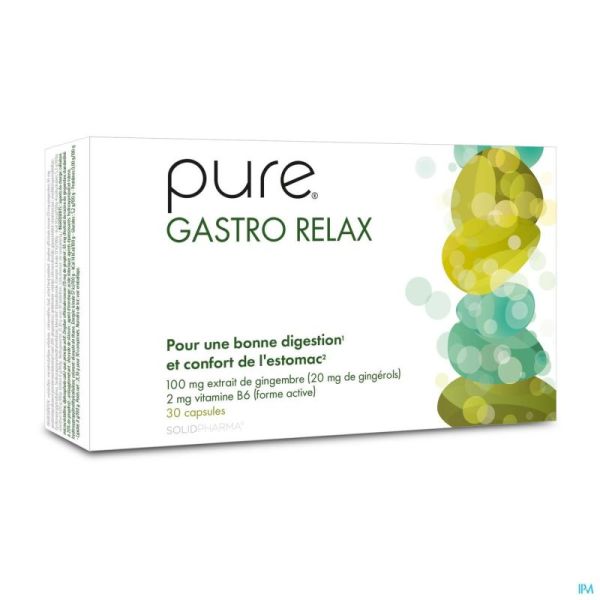 Pure Gastro Relax Caps 30 Vervangt 3518-412